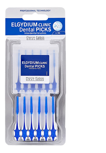 Elgydium Clinic Dental Pick Palillos Interdentales 36u