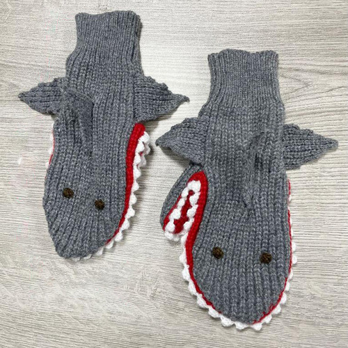 Guantes De Tiburón Guantes De Invierno Con Puños