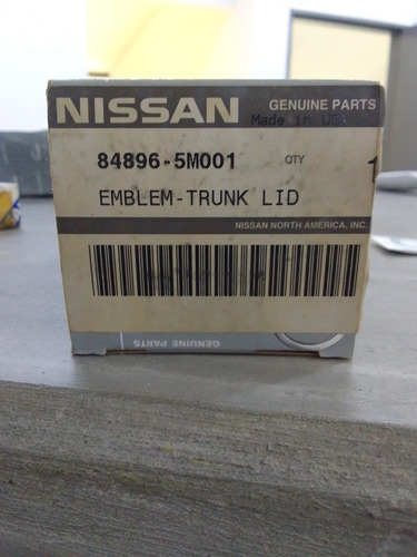 Emblema Gxe Nissan Original #r