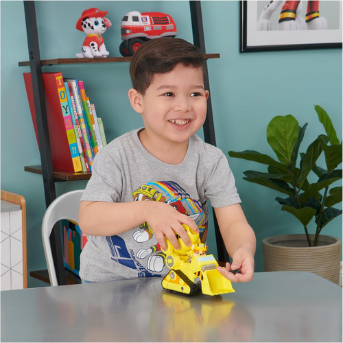 Paw Patrol, La Película De Lujo De Rubble Transforming Toy C
