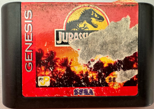 Jurassic Park Original, Sega Genesis Mega Drive (Usado)