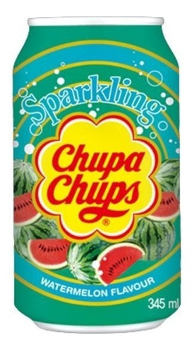 Gaseosa Sabor Sandia Chupa Chups 345 Ml.