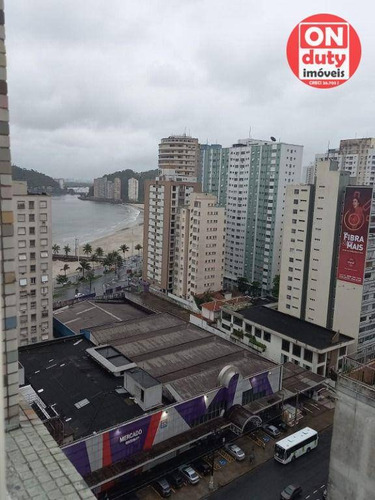 Imagem 1 de 7 de Apartamento Com 1 Dormitório À Venda, 35 M² Por R$ 165.000,00 - Gonzaguinha - São Vicente/sp - Ap7871