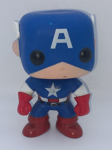 Funko Pop Sin Caja Original Capitan America 06 Sin Escudo