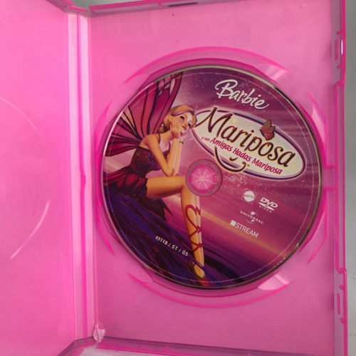Película Barbie - Mariposa Y Sus Amigas Hadas Mariposa - Dvd (Usado)