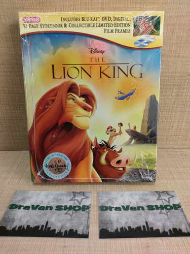 El Rey Leon The Lion King Blu Ray Digibook Disney Stock