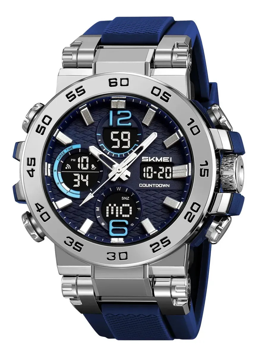Reloj Pulsera Skmei 2499 Bu - Analógico Digital - Ø54,7mm - 2499bu