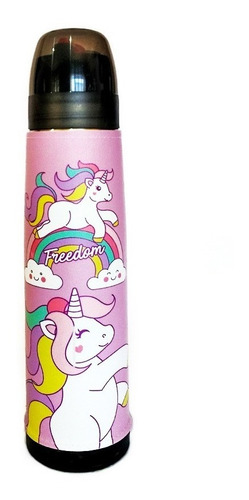 Termo Acero Inoxidable Lumilagro Luminox 1 Litro Unicornios