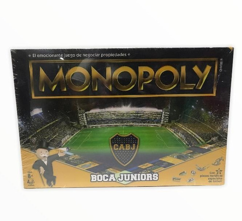 Juego De Mesa Monopoly Boca Juniors 20003 Monopol Toyspalace