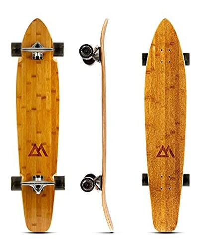 Monopatín Longboard Kicktail Cruiser Magneto 44 Pulgadas | C