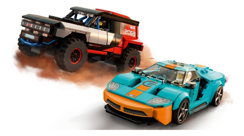 Lego 76905 Ford Gt Heritage Y Bronco R 660 Piezas