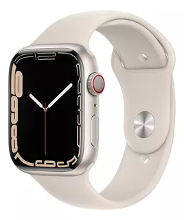 Apple Watch Series 7 (gps+cellular, 45mm) Blanco Estelar Rec