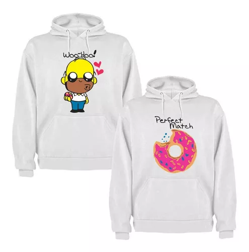 Sudaderas Pareja Simpson Dona Novios