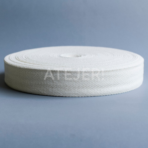 Imagen 3 de 4 de Cinta Hilera Liviana De Algodón 30mm Crudo X 50 Mts