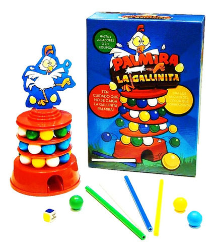 Juego De Mesa Destreza Palmira La Gallinita Super Cla Fd1208