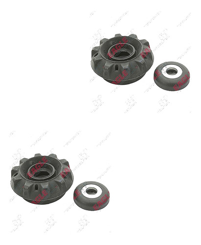 2-bases Para Amortiguador Del Fortwo 3 Cil 1.0l 07-15