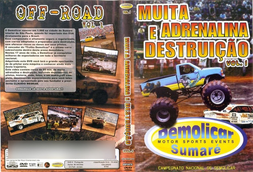 Dvd Lacrado Demolicar Sumare Muita Adrenalina E Destruicao V