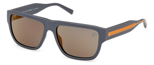 Lentes De Sol Gris Polarizados Timberland Tb933720d