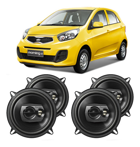 Falante Kia Picanto 2012 A 2016 200w Rms Automotivo Kit