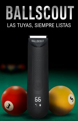 Imagen 2 de 10 de Afeitadora Ballscout Smooth Resistente Al Agua Kit Accesorio