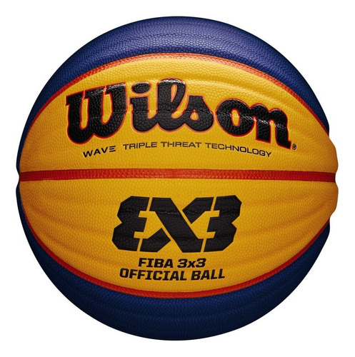 Balon Wilson Basquetbol 3x3 Fiba Oficial Con Envío
