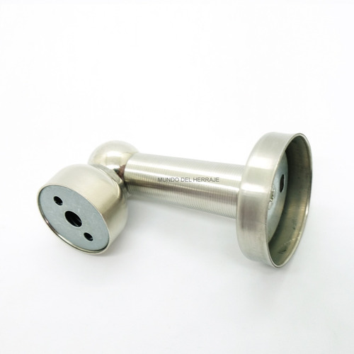 Tope Reten Magnetico De Piso /pared Para Puerta Acero Inox