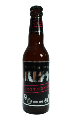 Botella Cerrada Cerveza De Colección Kiss Destroyer 2016