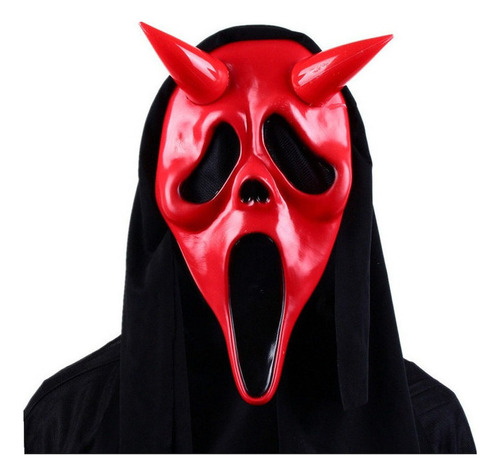 Máscara De Terror Halloween Ghostface Scream Killer Cosplay