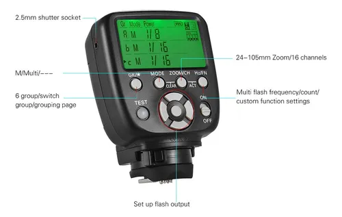 Para Yongnuo Yn560-tx Ii Manual Transmisor Remoto