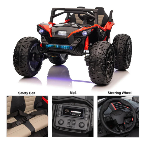 Carro A Batería Utv Monster Todo Terreno 4x4