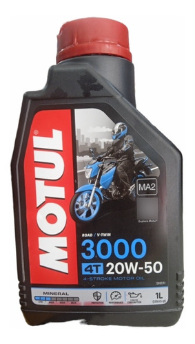 Motul 3000 20w50 4t Mineral 