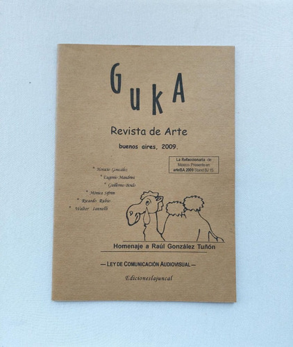 Guka Revista De Arte Buenos Aires 2009