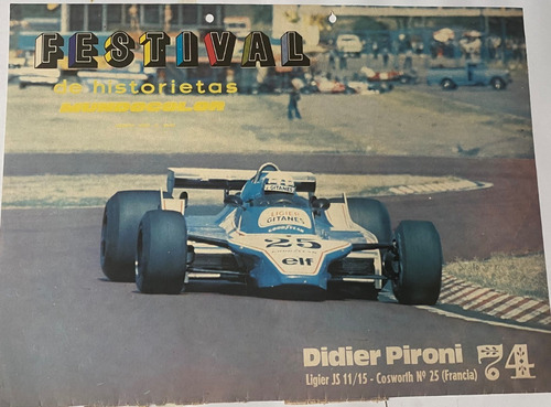 Automivilismo Didier Pironi  1980 Clipping N° 74  Mv