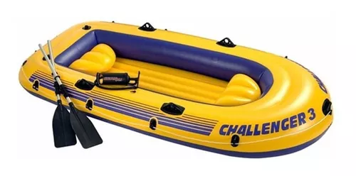 Barca Hinchable Intex Challenger 3 para 3 personas – Shopavia