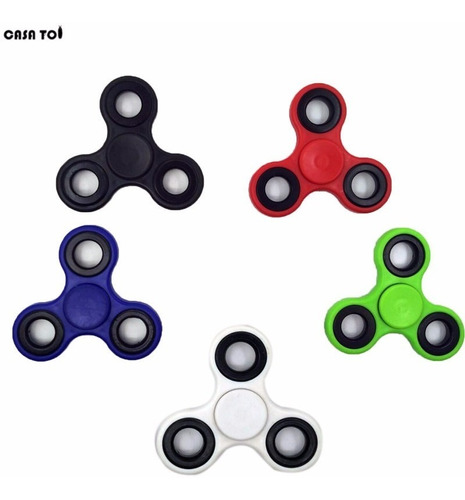 24 Und + Envio Fidget Spinner Toy Juguete Moda Relajante