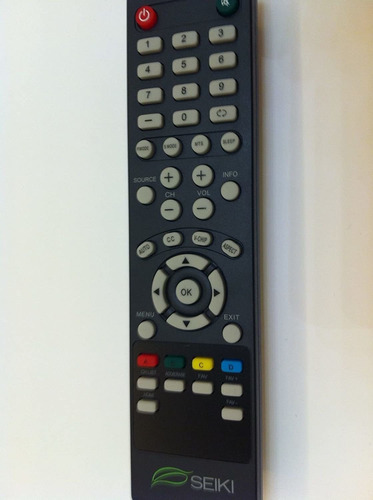 Nueva Tv Tv Remote Control Para Seiki Marca Seiki Se32hy27 