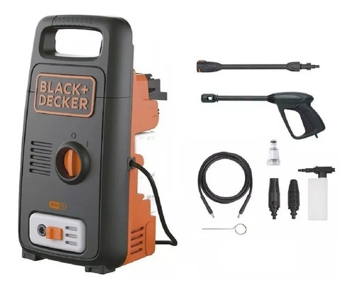 Hidrolavadora Black Decker Bw13 1300w 100 Bar + Accesorios