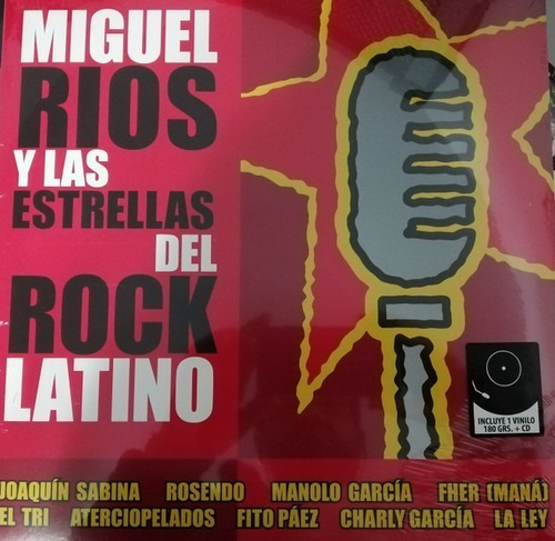 Vinilo Miguel Ríos Miguel Ríos Y Las Estrellas Del Rock Lati