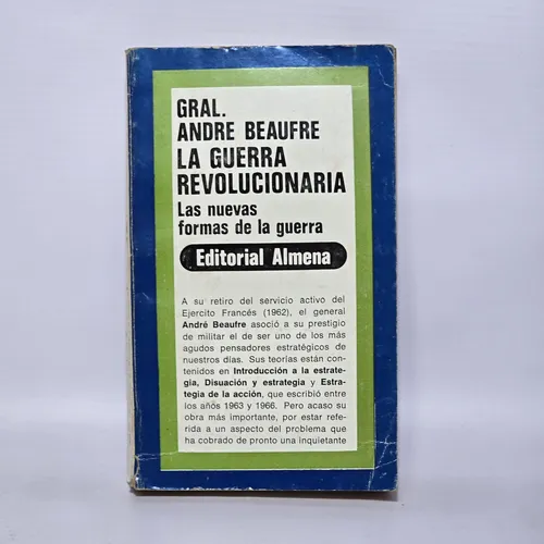 Antiguo Libro La Guerra Revolucionaria Baufre Ro 2428 (Usado)
