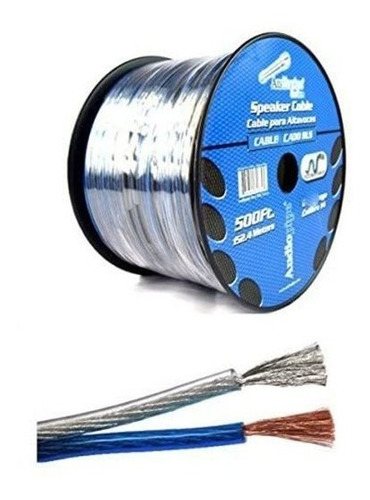 Imagen 1 de 2 de Cable Para Parlante Audiopipe 2x1mm (14 Gauge) X10 Metros
