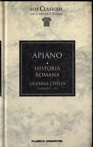 Apiano Historia Romana Libros 1 Y 2 Bib Clasica Gredos