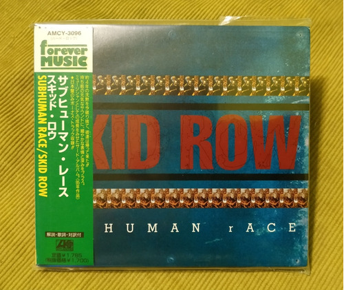 Skid Row - Subhuman Race (cd Japan Digipack Obi) 
