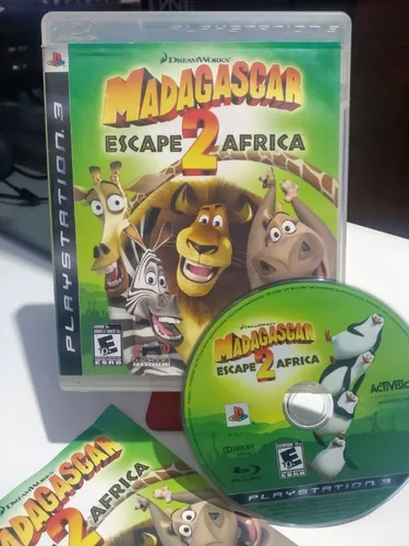 Madagascar escape 2 africa para PS3 rembalado em Promoção na Americanas