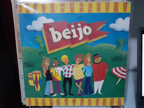 Lp Banda Beijo - Beijo Disco Promocional 1990