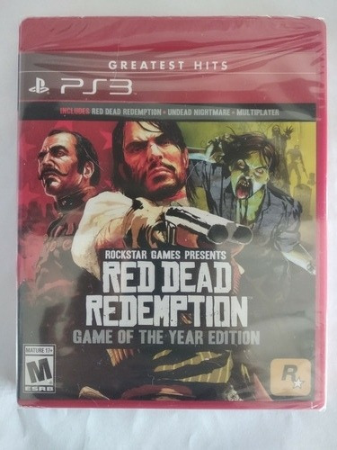 Imagen 2 de 9 de Red Dead Redemption Goty Ps3 Juego Fisico Sellado Sevengamer