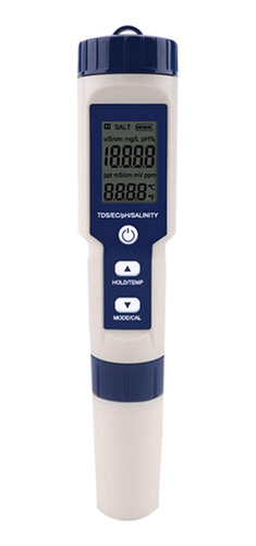 Medidor Digital De Agua 5 En 1 Tds/ec/ph/salinidad/temperatu