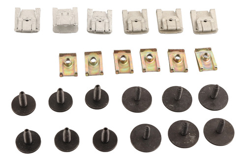 Tornillo Para Bandeja Inferior Del Motor, 24 Piezas De Clips