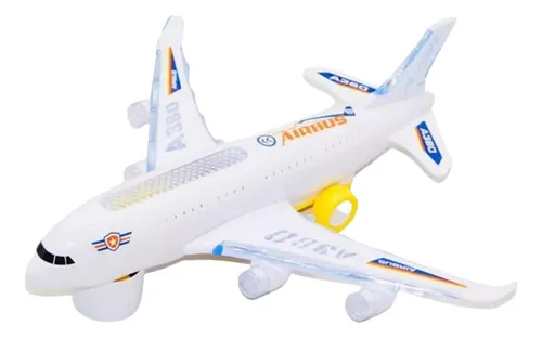 Juguete Avión Luces Sonido Movimiento Niños Bebe