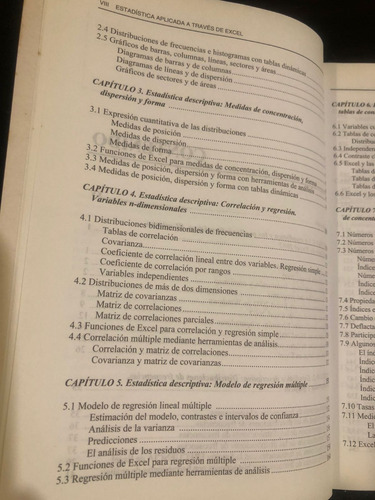 Estadística Aplicada A Través De Excel - César Pérez (Usado)
