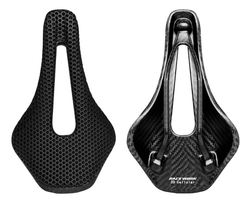 3d Printed Carbon Fiber Bike Saddle,breathable/waterproof/li